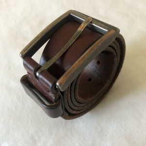 Brown Timberland leather belt